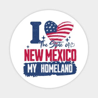 New México my homeland Magnet